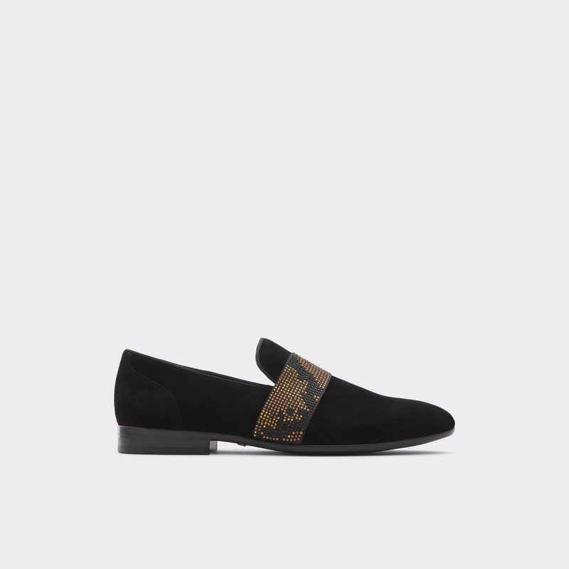 Men's Aldo Asaria Loafers Black | 8219-GFHUV