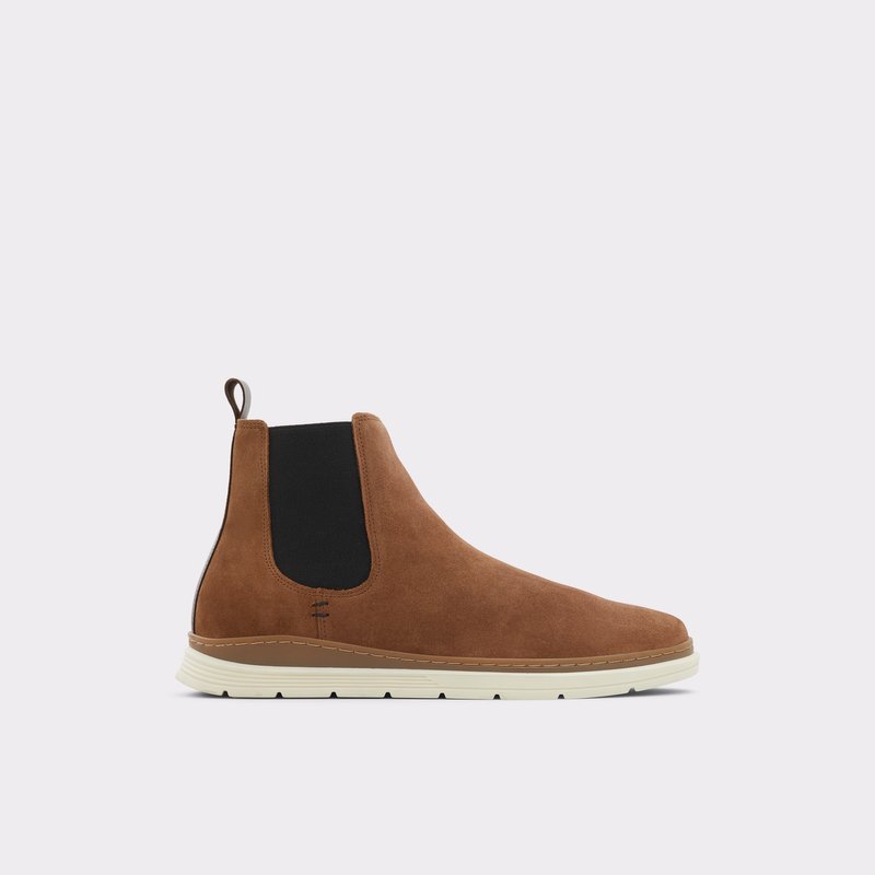 Men's Aldo Asteliand Chelsea Boots Brown | 1568-QOBAW