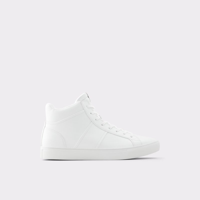 Men's Aldo Balawen High Sneakers White | 0748-KULBS