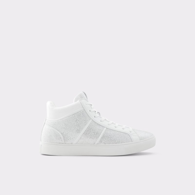 Men's Aldo Balawen High Sneakers White | 6097-CDAWI