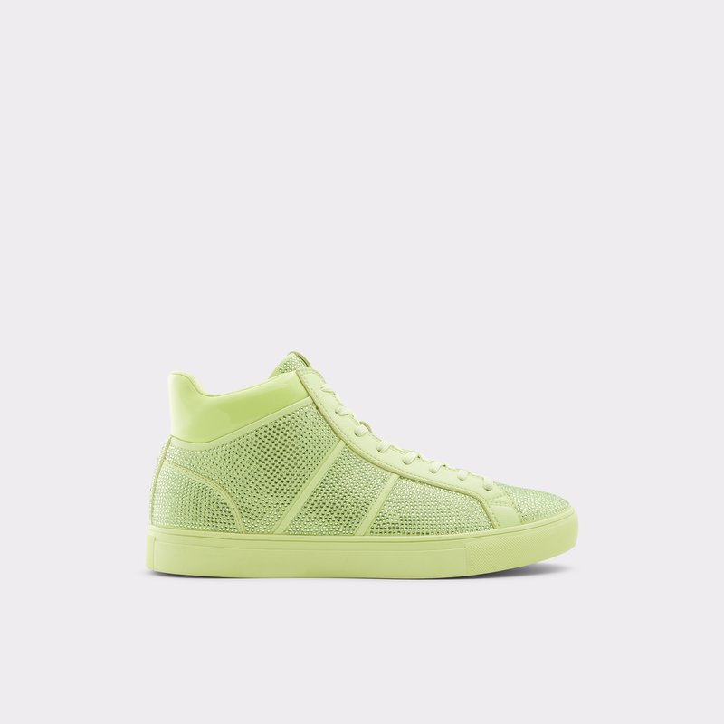 Men's Aldo Balawen High Sneakers Yellow | 2804-JDQRU