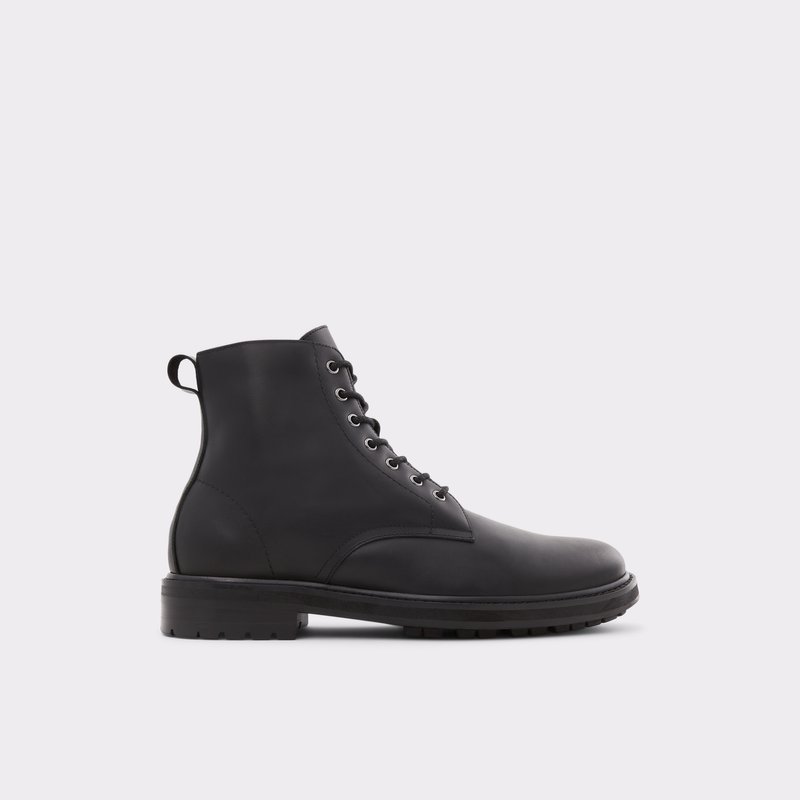 Men's Aldo Baringo Lace Up Boots Black | 3608-FZJSO
