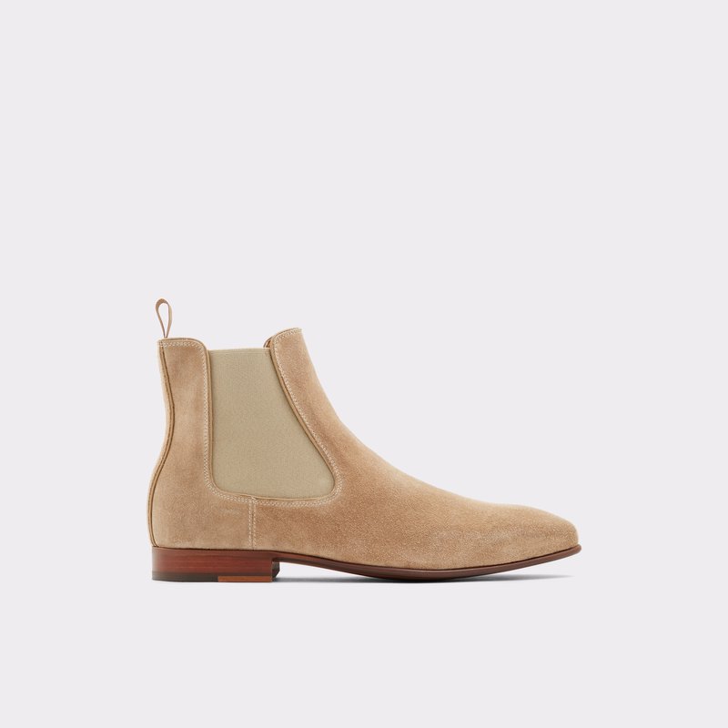 Men's Aldo Biondi-r Chelsea Boots Light Beige | 1930-TJYOS