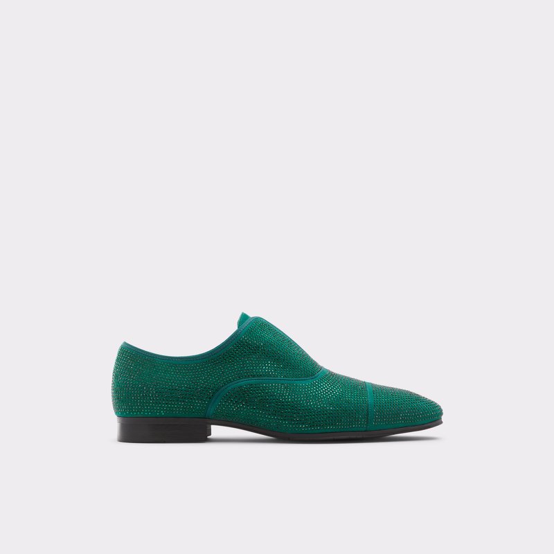 Men's Aldo Bolivar Loafers Dark Green | 9637-ORUTE