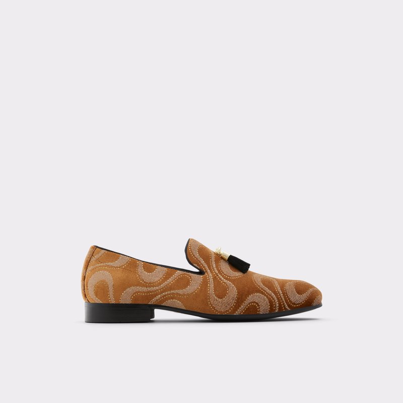 Men's Aldo Boomer Loafers Yellow | 1203-FQVBZ