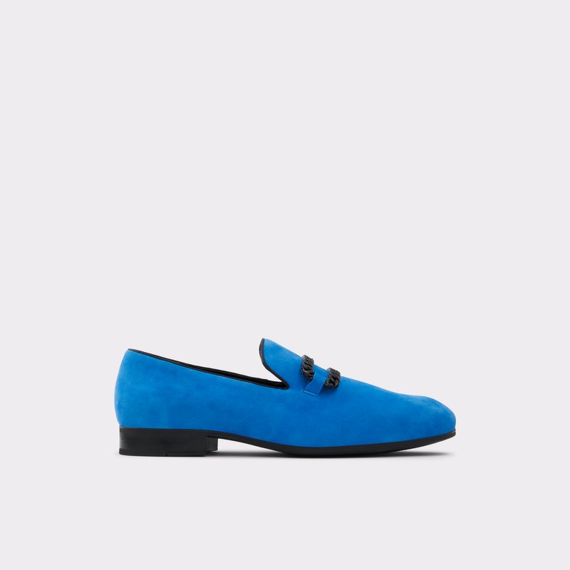 Men's Aldo Connery Loafers Blue | 9031-FYAZJ