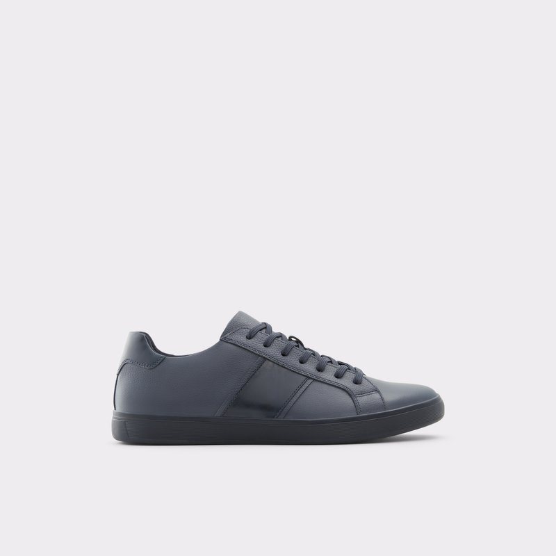Men's Aldo Cowien Low Sneakers Navy | 7490-VHWMS