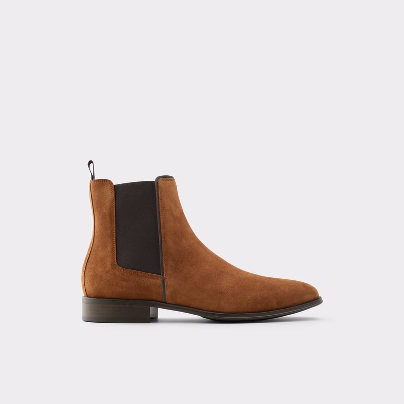 Men's Aldo Criwien Chelsea Boots Brown | 6180-MELAX