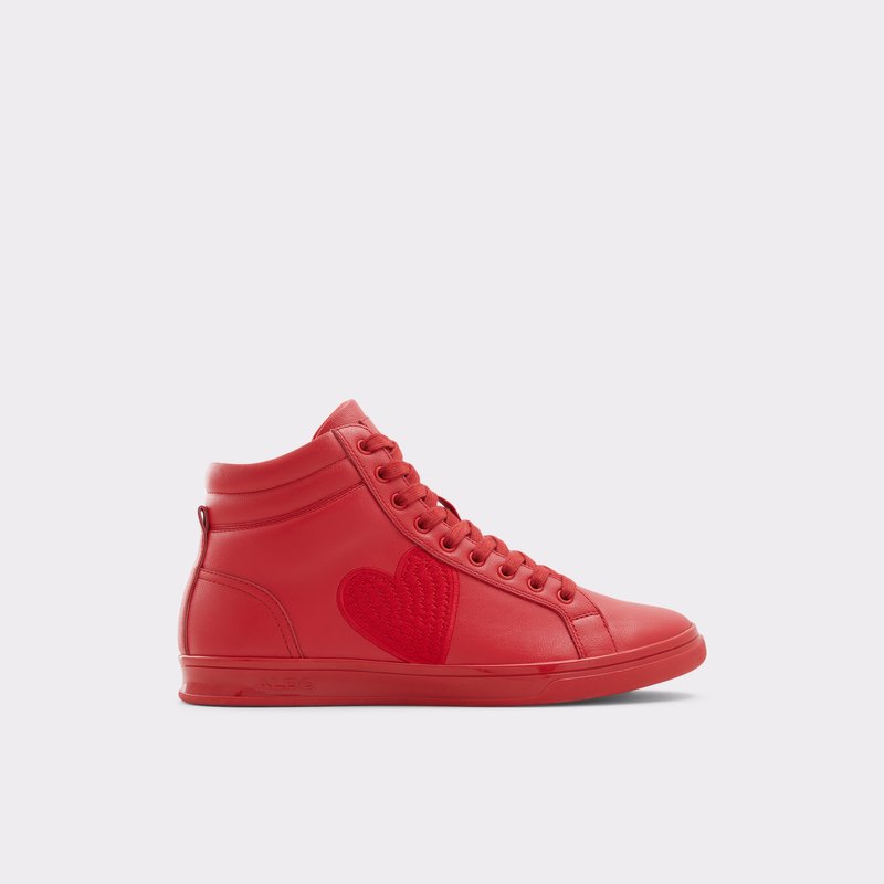 Men's Aldo Cupido High Sneakers Red | 2315-ENRSC