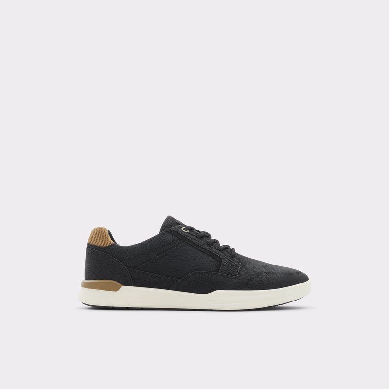 Men's Aldo Edelian Low Sneakers Black | 7254-EDRKJ