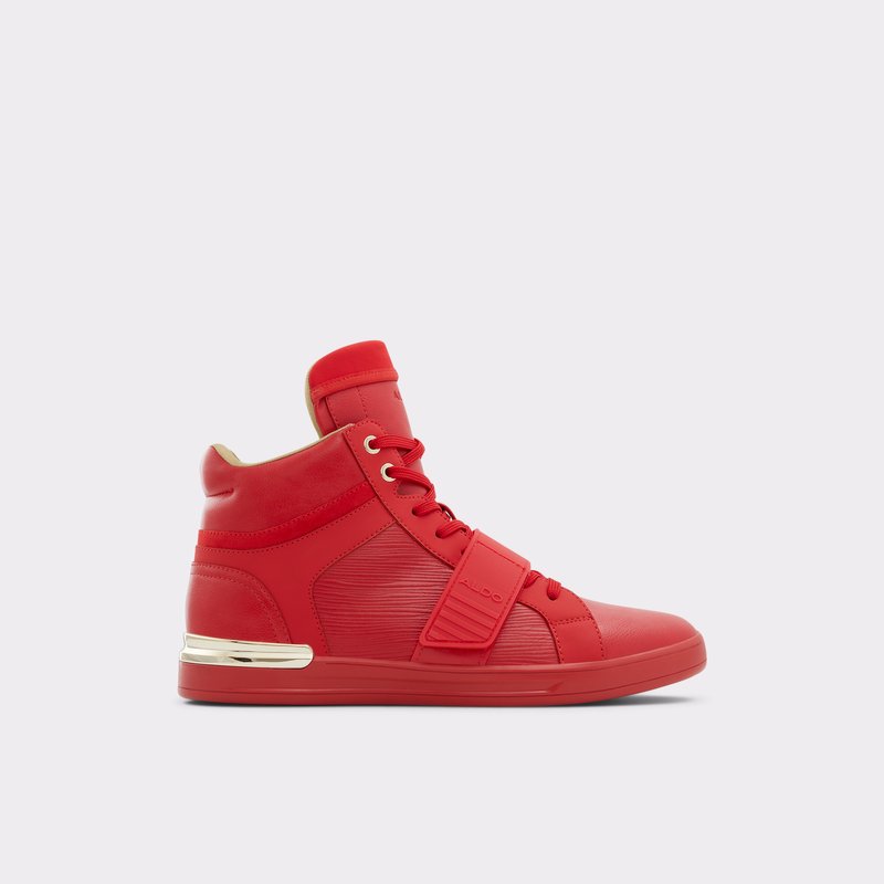 Men's Aldo Gabrieli High Sneakers Red | 0361-HLZRN