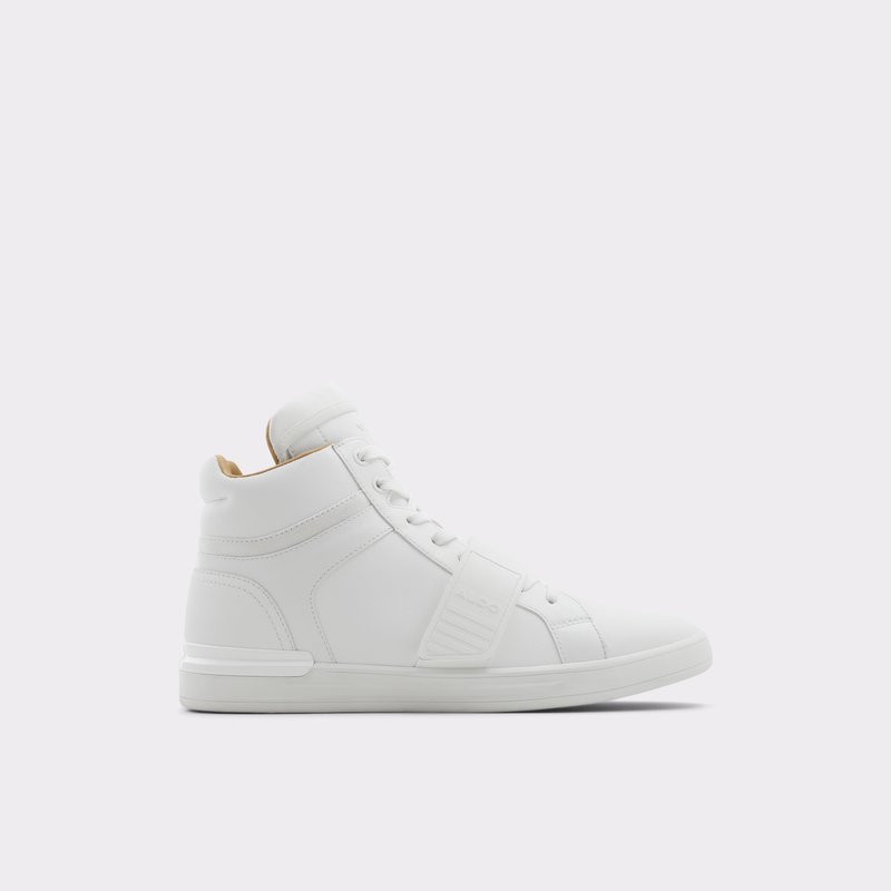 Men's Aldo Gabrieli High Sneakers White | 3912-CIHMW