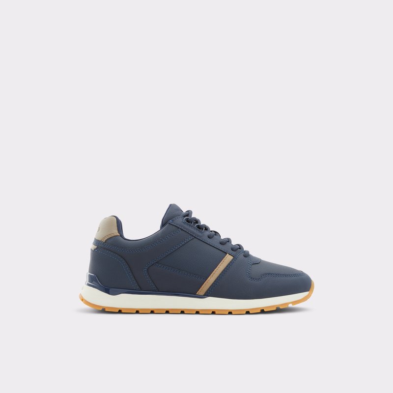 Men's Aldo Ivann Athletic Sneakers Navy | 8452-FNXZV