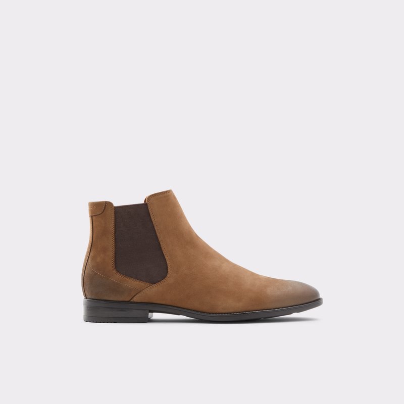Men's Aldo Kindarumflex Chelsea Boots Light Brown | 1580-RMJYL