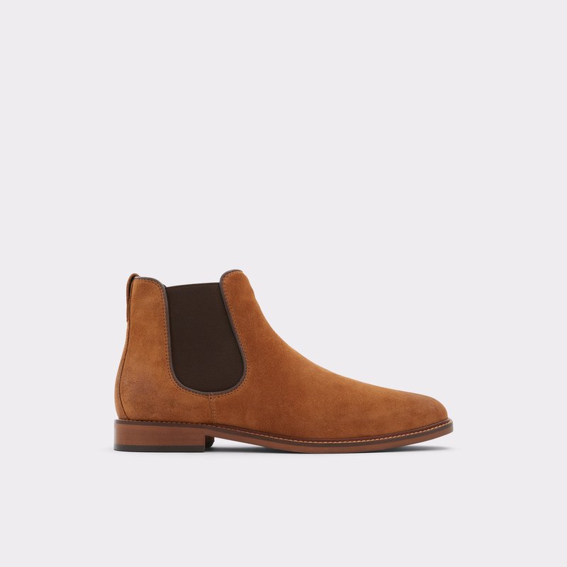 Men's Aldo Kyren Chelsea Boots Brown | 2389-JQZLW