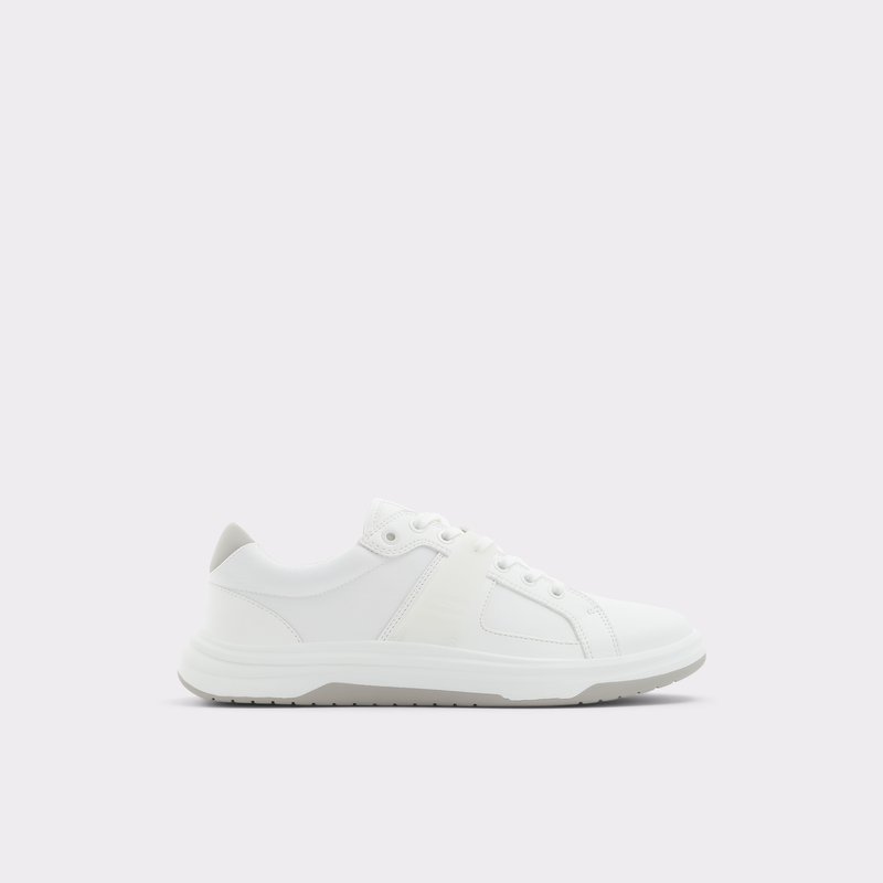 Men's Aldo Makau Low Sneakers White | 1076-UHOTG