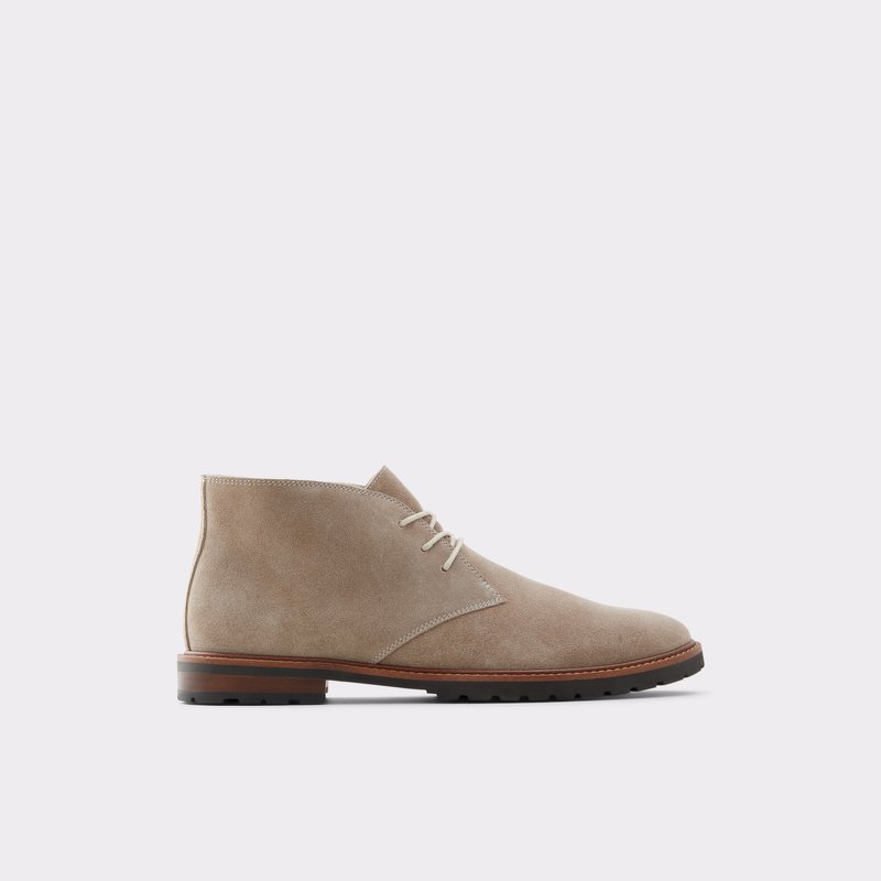Men's Aldo Malrose Lace Up Boots Dark Beige | 1037-SBRDM