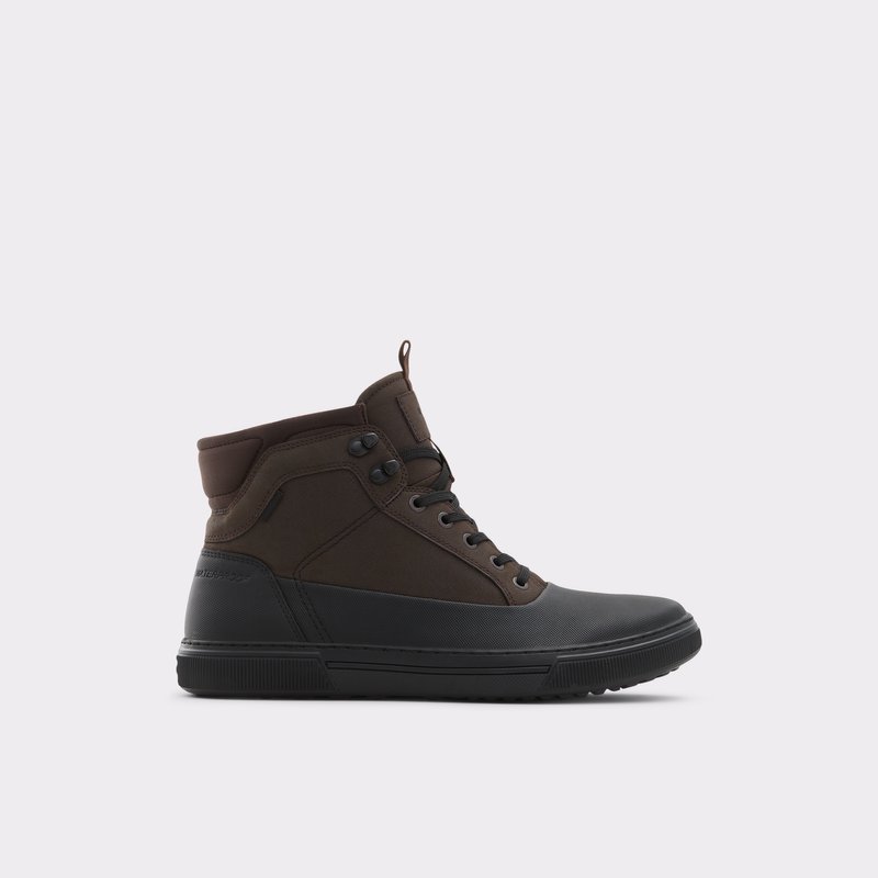 Men's Aldo Moyston Winter Boots Brown | 4398-OXPCB