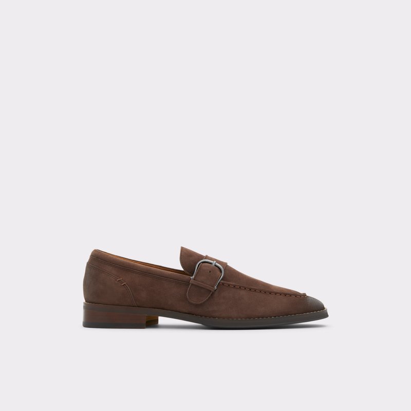 Men's Aldo Nometnu Loafers Brown | 4876-ZEQPO