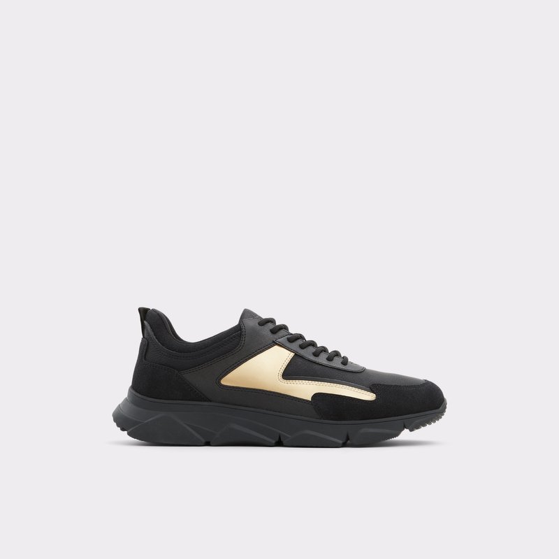 Men's Aldo Pedros Athletic Sneakers Black | 7012-NTESI