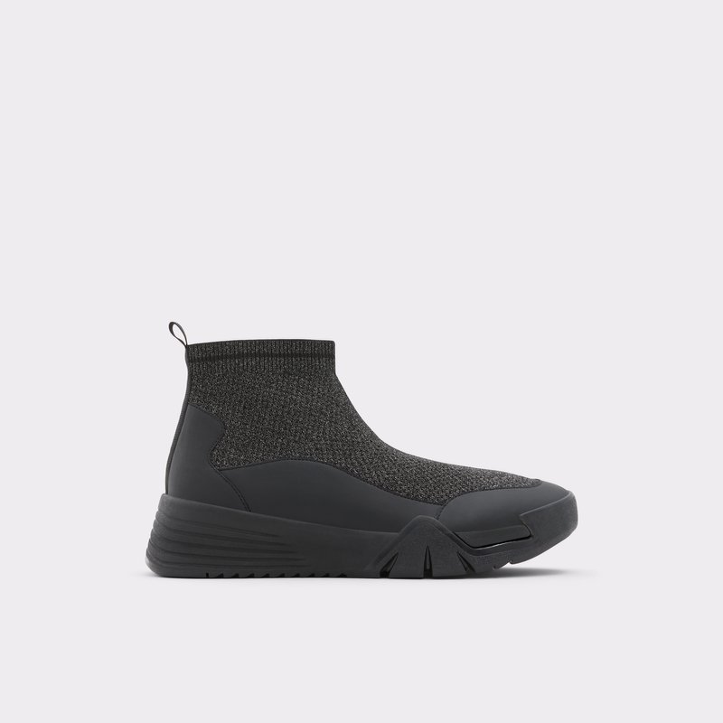 Men's Aldo Piston Slip On Sneakers Black | 0389-QOCYI