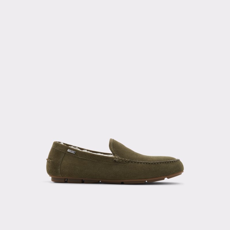 Men's Aldo Pivarnick Slippers Khaki | 6594-QFTSW