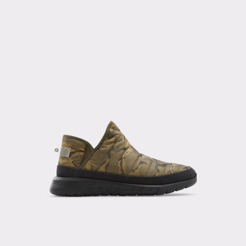 Men's Aldo Pufferlounge Slippers Green | 0513-METKF