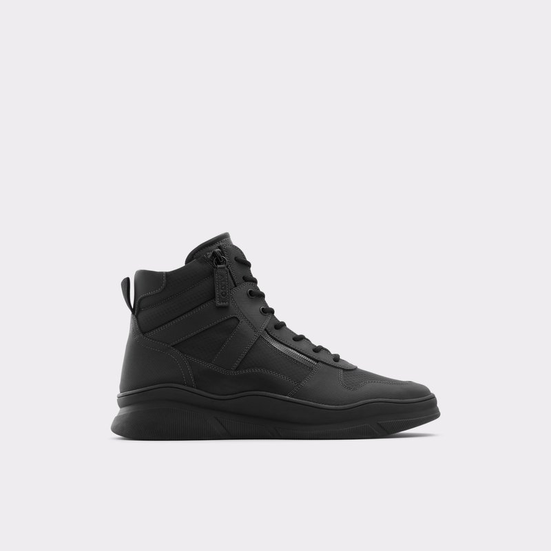 Men's Aldo Swiftd High Sneakers Black | 1964-VYLAZ