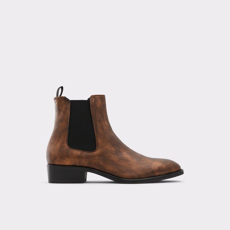 Men's Aldo Unoella Chelsea Boots Copper | 5836-PQJAG