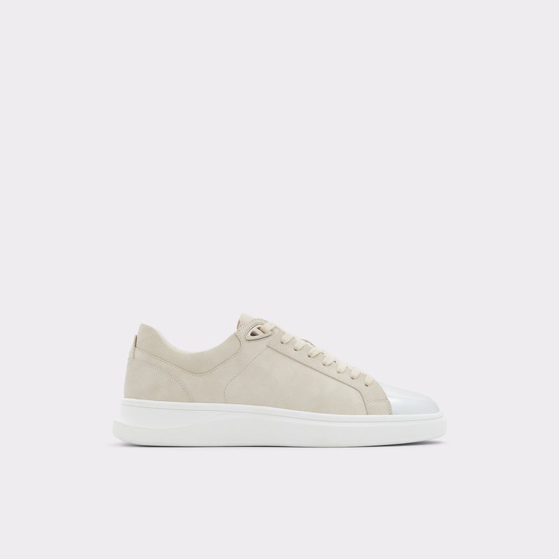 Men's Aldo Vaysh Low Sneakers Light Beige | 3256-EGAWZ