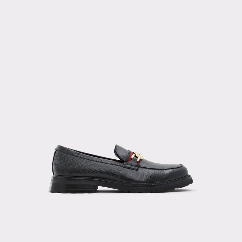 Men's Aldo Weaver Loafers Black | 8763-DRQFM
