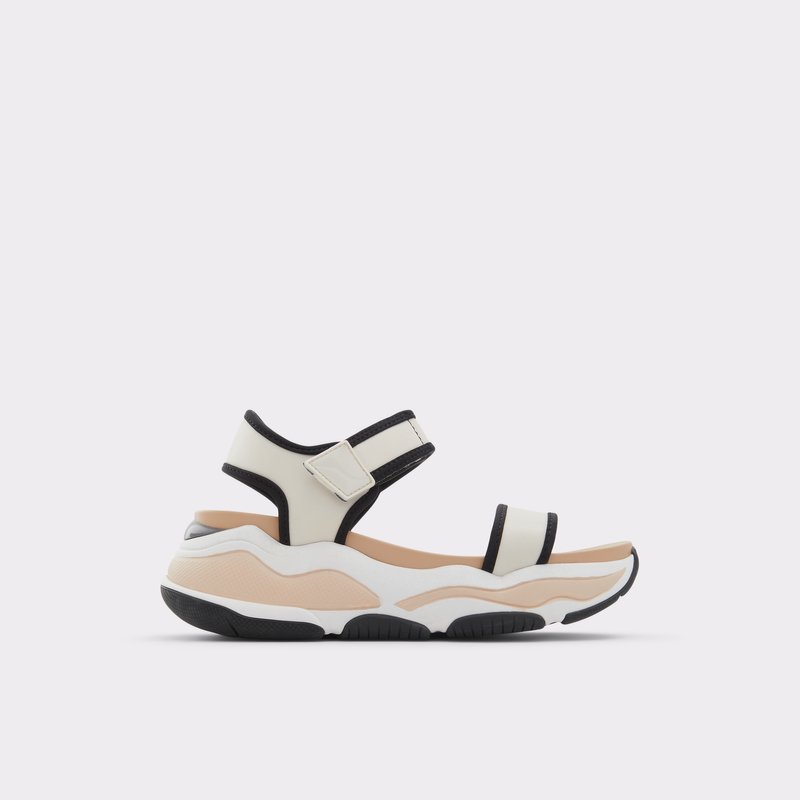Women's Aldo Adweaven Platform Sandals Pink White | 5320-BEYLN