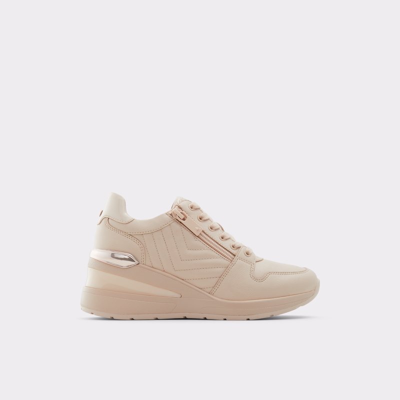Women's Aldo Adwiwia Wedge Sneakers Pink | 1037-JCMTF