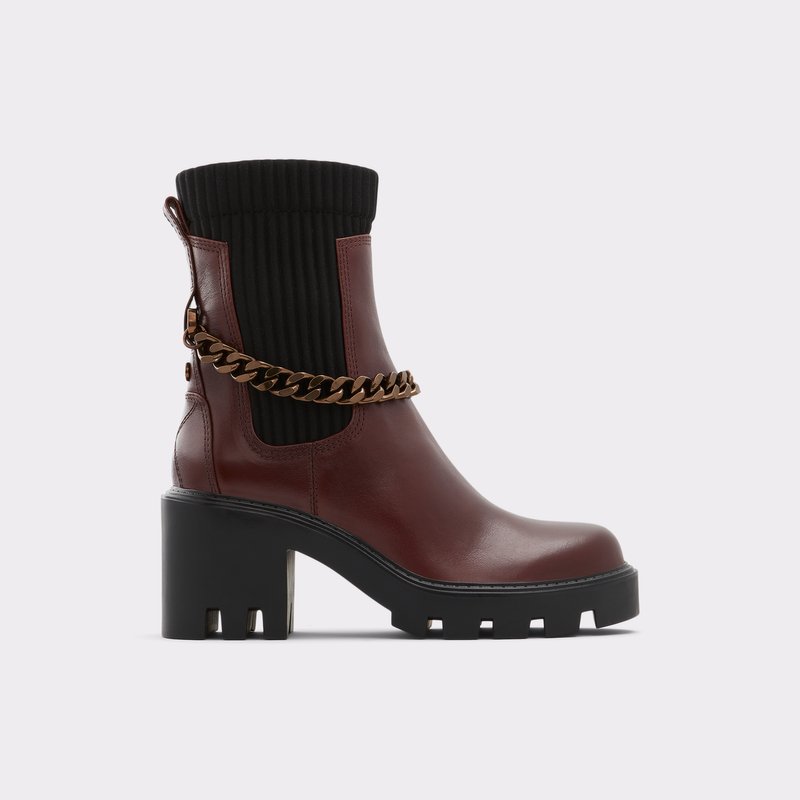 Women's Aldo Allout Chelsea Boots Brown | 8496-GNYPS