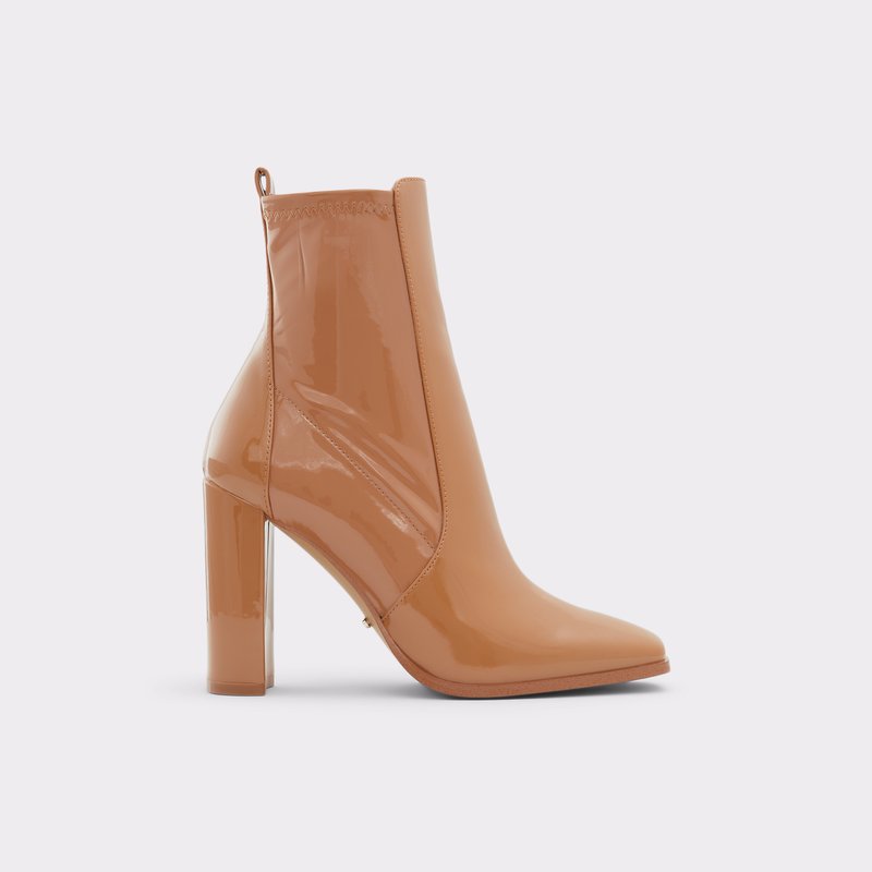 Women's Aldo Aurla Sock Boots Dark Beige | 2537-IYTWK
