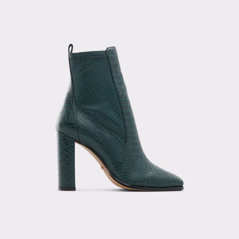 Women's Aldo Aurla Sock Boots Dark Green | 2970-HJDIY