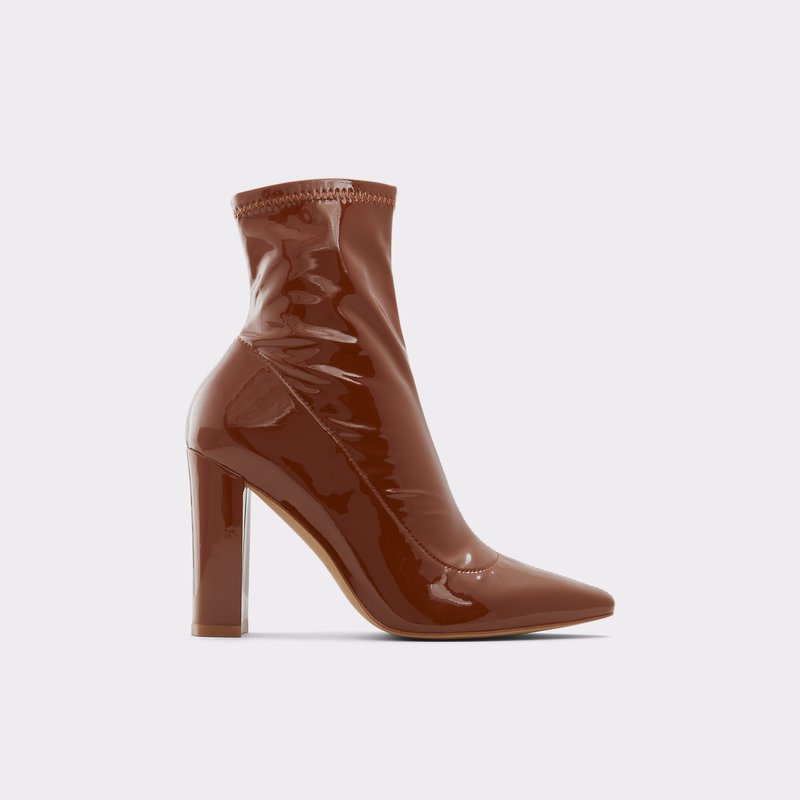 Women's Aldo Aurya Ankle Boots Dark Beige | 2790-TZGQW