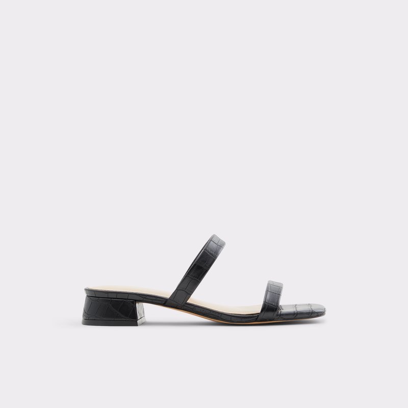 Women's Aldo Biliwen Flat Sandals Black | 5794-QLJOM