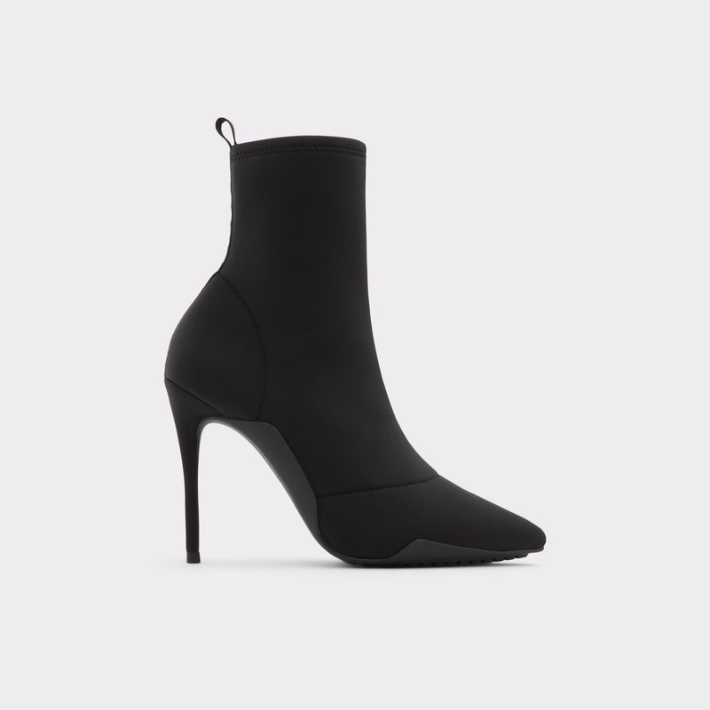 Women's Aldo Cadorehan Sock Boots Black | 6025-NRBKL
