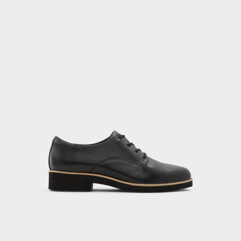 Women's Aldo Cerquedaflex Oxfords Black | 0415-MURLB