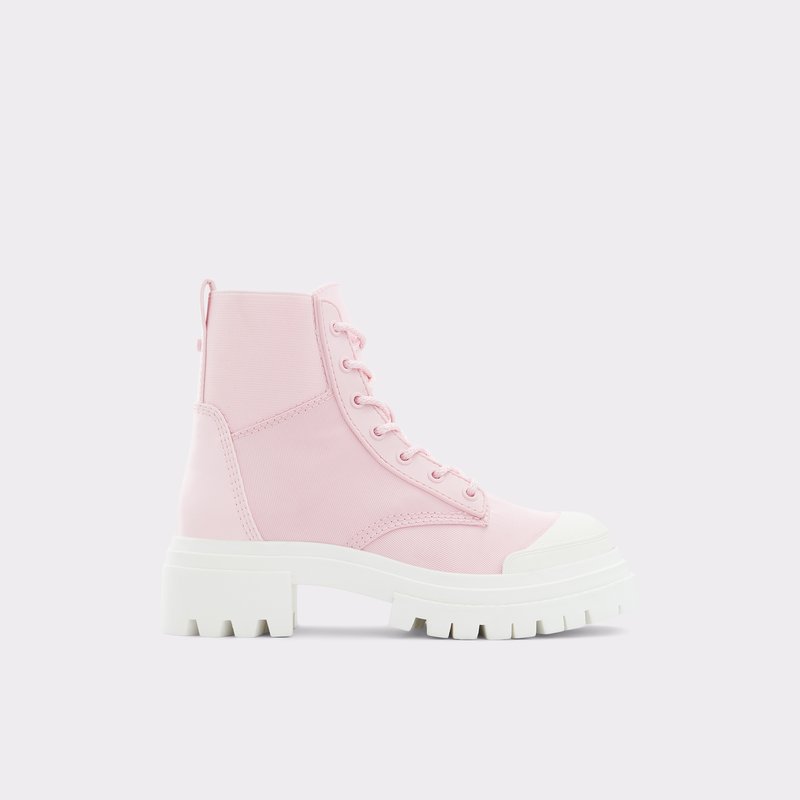Women's Aldo Charline Combat Boots Pink | 5142-ZNQVX