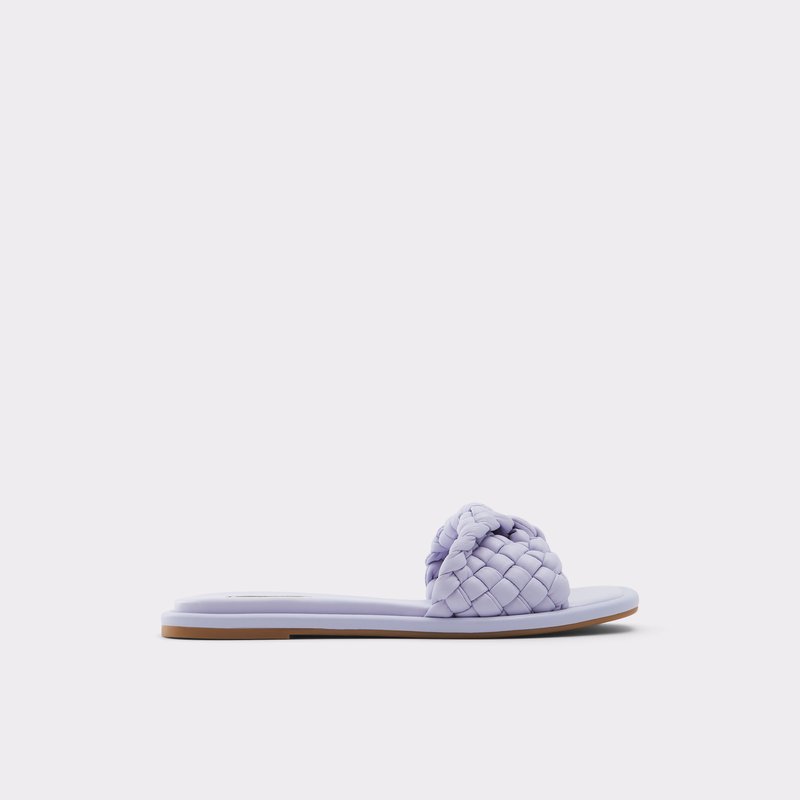 Women's Aldo Chicago Flat Sandals Purple | 8726-HCGYU