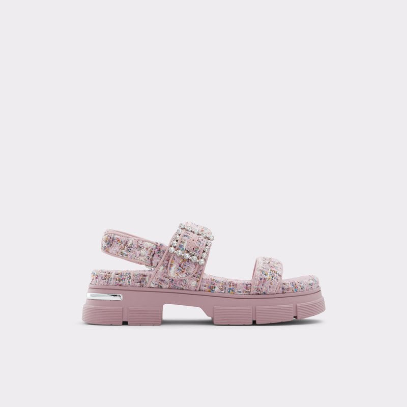 Women's Aldo Corinne Flat Sandals Pink | 5724-AZJTU