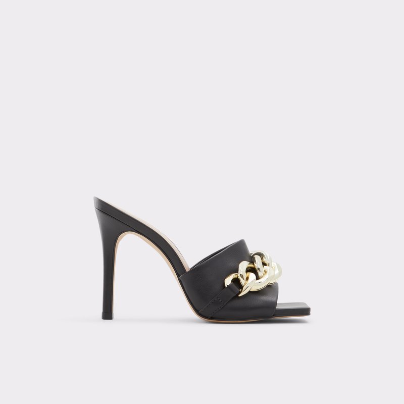 Women's Aldo Cubetto High Heels Black | 1094-MHBYI