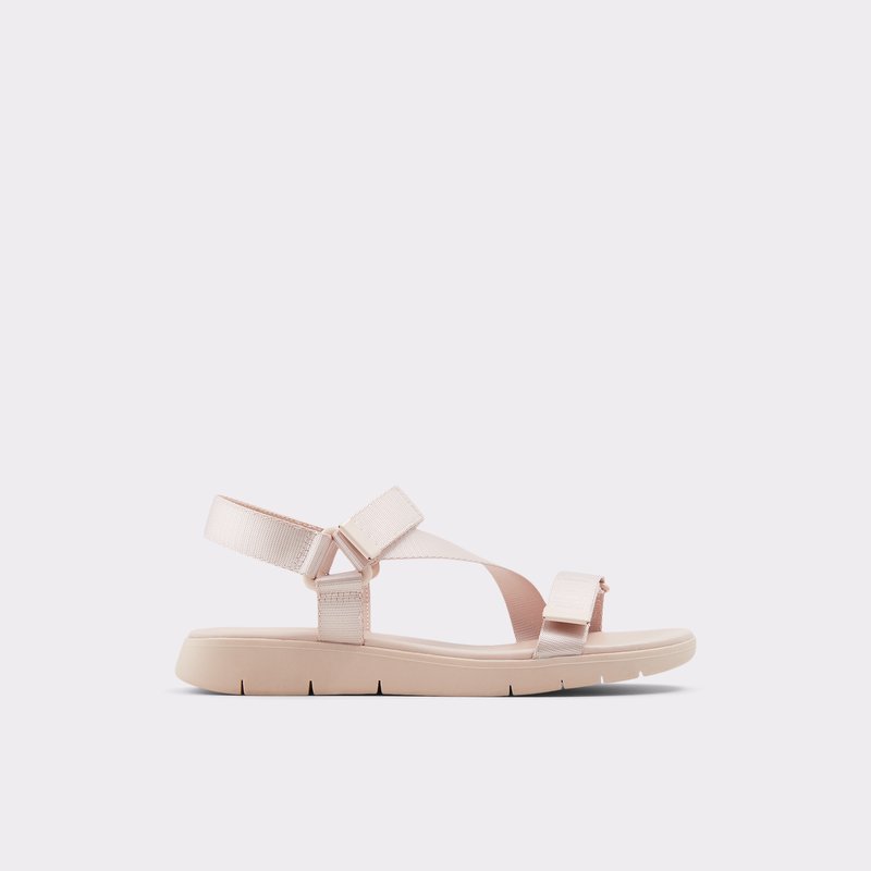 Women's Aldo Eoweniel Flat Sandals Light Pink | 1759-MQNHZ
