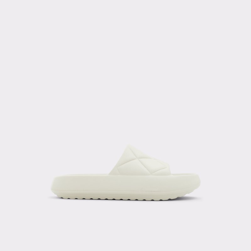 Women's Aldo Ereras Flat Sandals White | 7109-MSKED