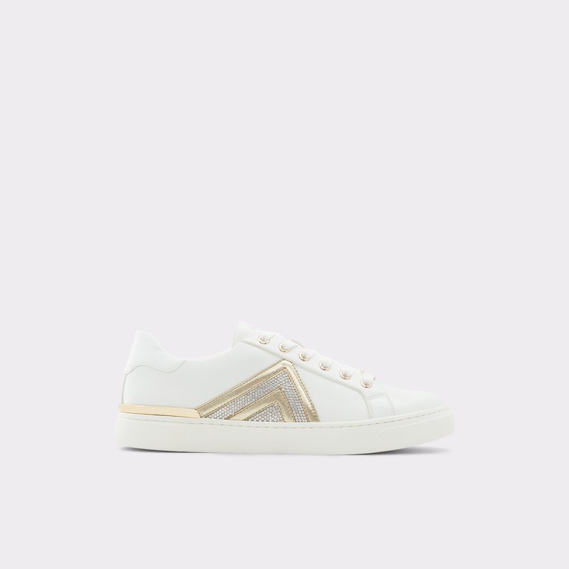 Women's Aldo Fran Low Sneakers White | 1904-YGFZW