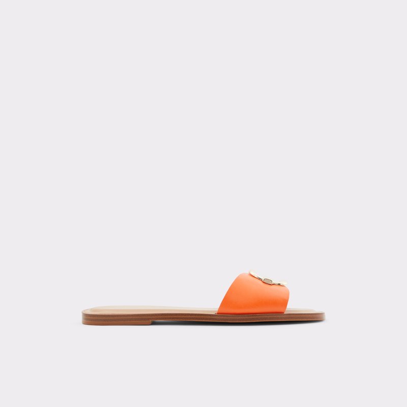 Women's Aldo Glaeswen Flat Sandals Orange | 8206-XYEPR