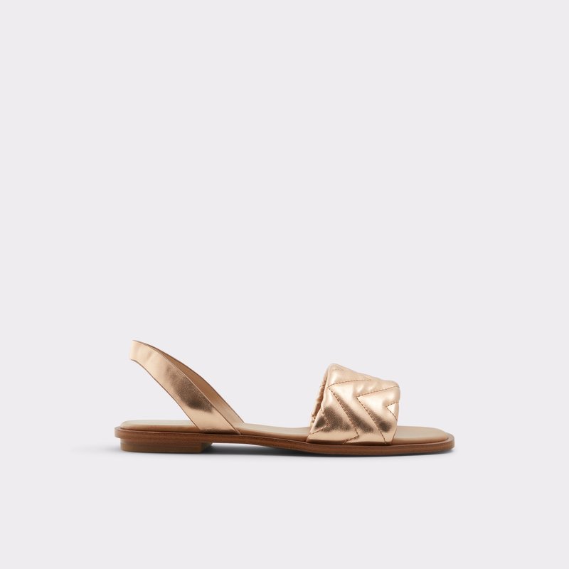 Women's Aldo Grirawiaflex Casual Sandals Rose Gold | 9074-SQNTG
