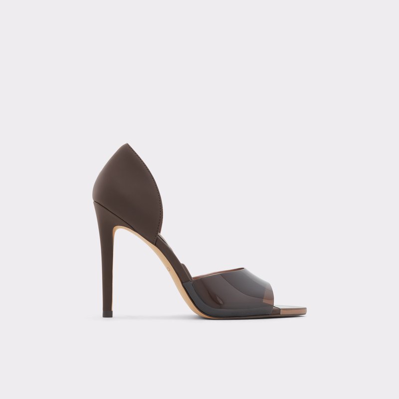Women's Aldo Gwendassi High Heels Brown | 1347-MKEFL